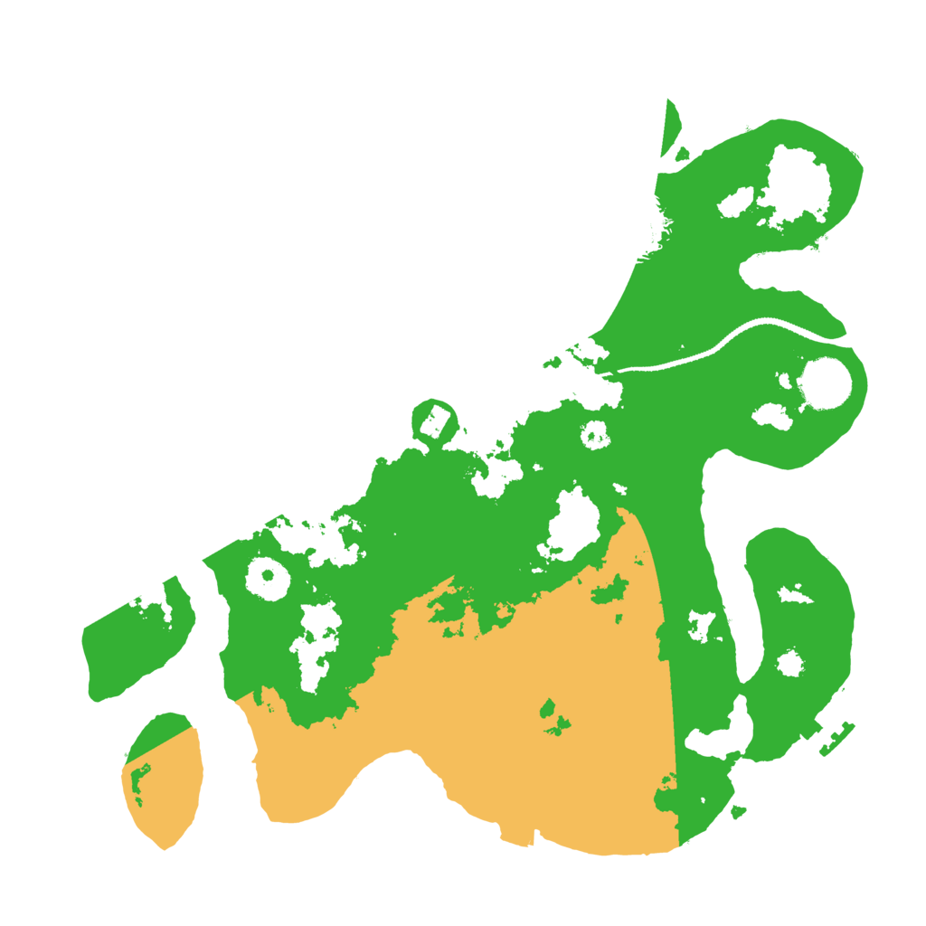 Biome Rust Map: Procedural Map, Size: 3200, Seed: 546912048