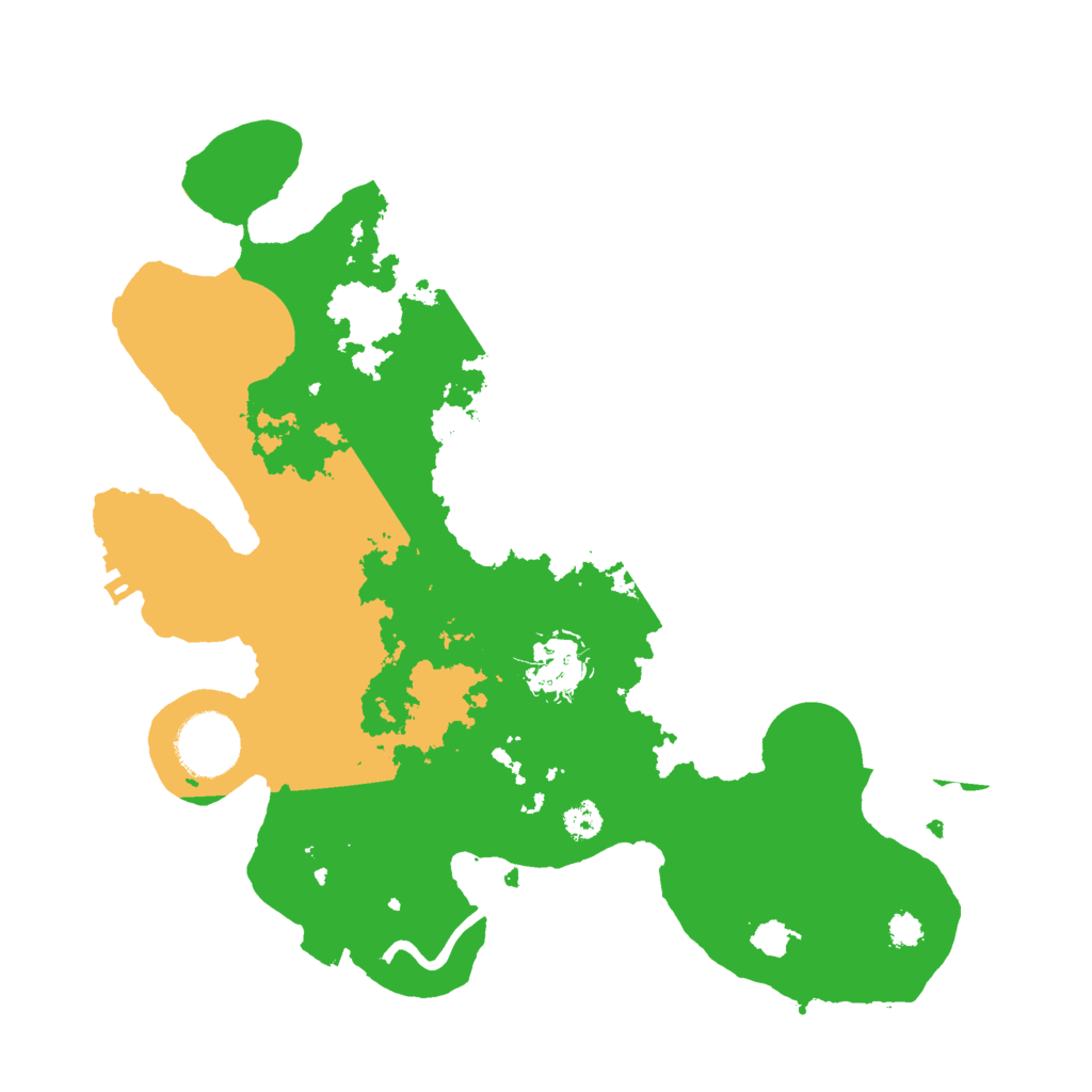 Biome Rust Map: Procedural Map, Size: 3000, Seed: 1083971308