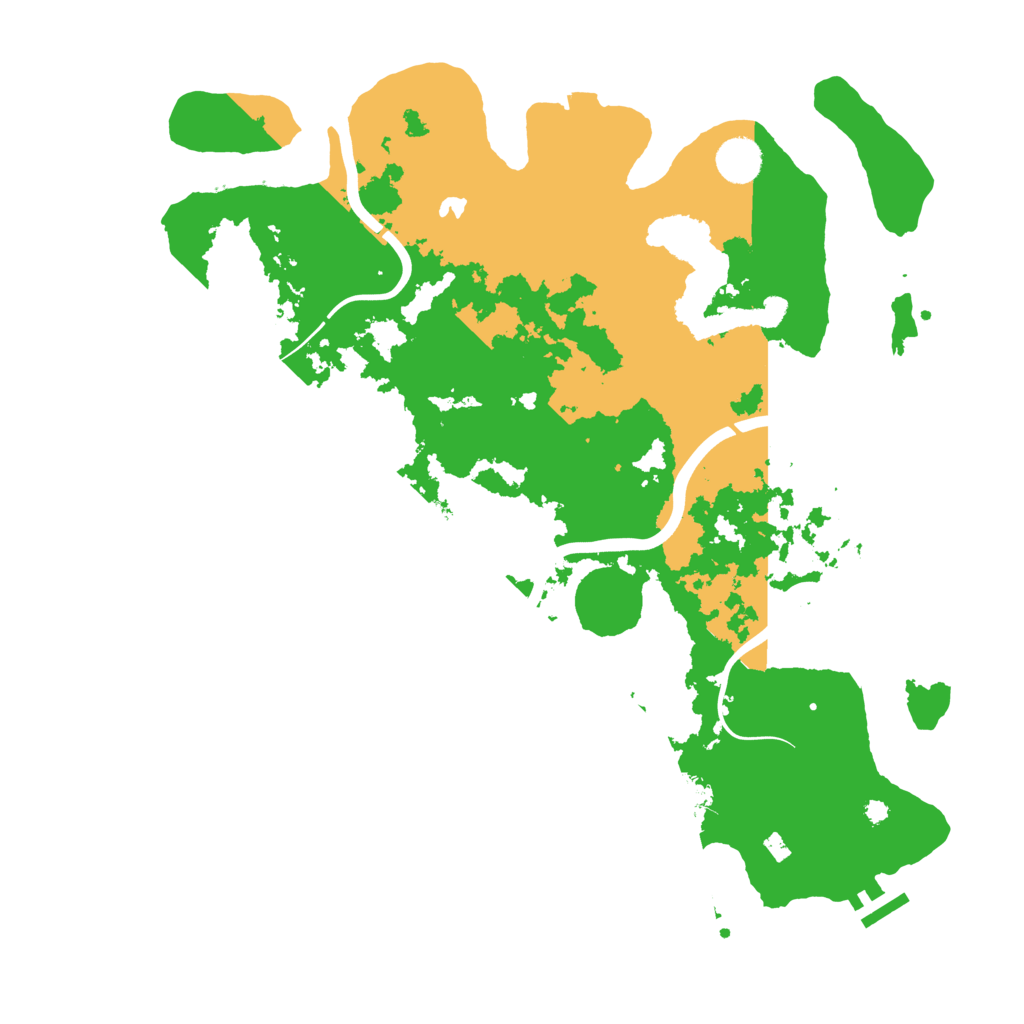 Biome Rust Map: Procedural Map, Size: 4000, Seed: 2083199925