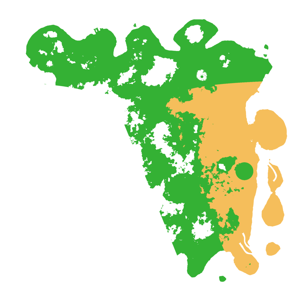 Biome Rust Map: Procedural Map, Size: 4500, Seed: 346676810