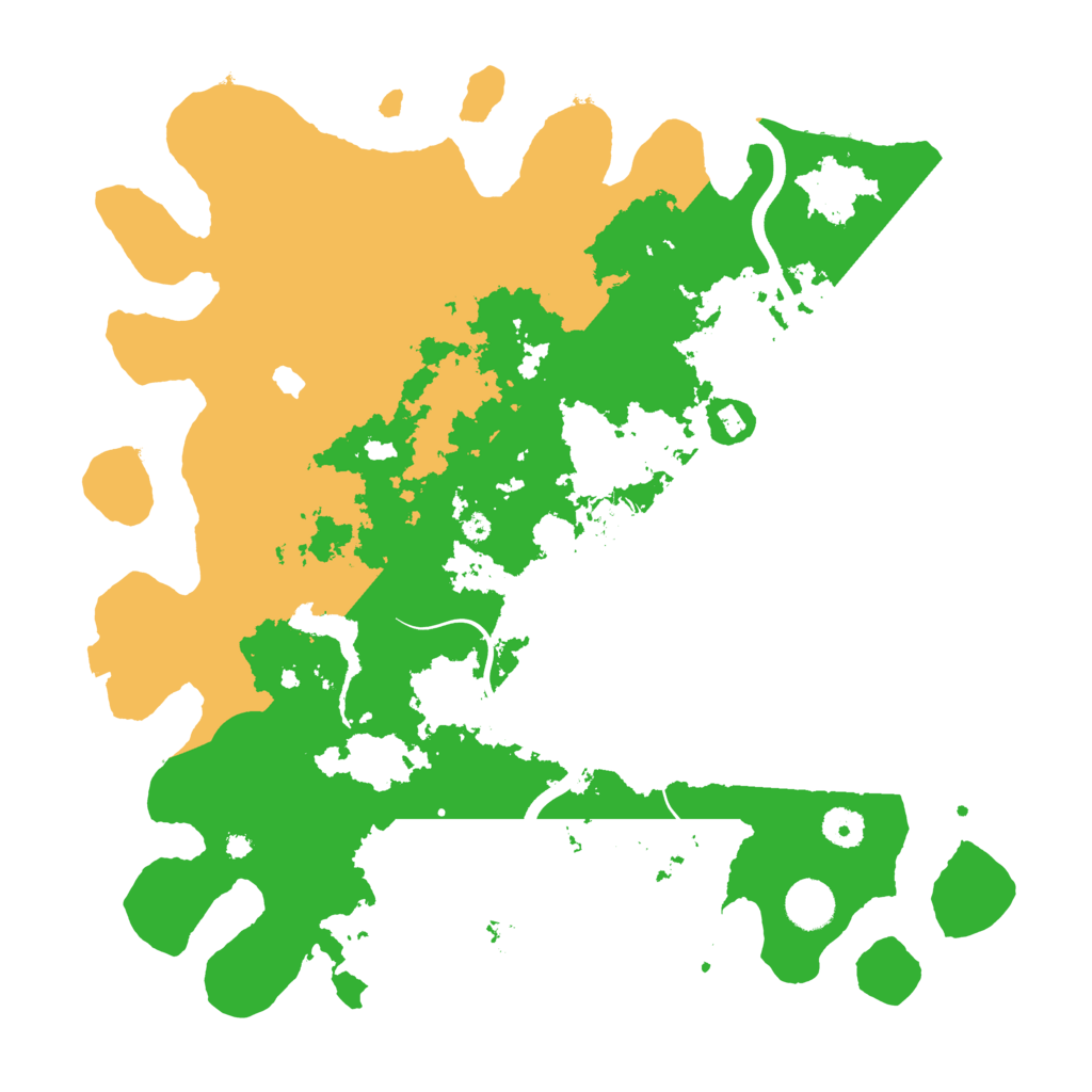 Biome Rust Map: Procedural Map, Size: 4000, Seed: 697458