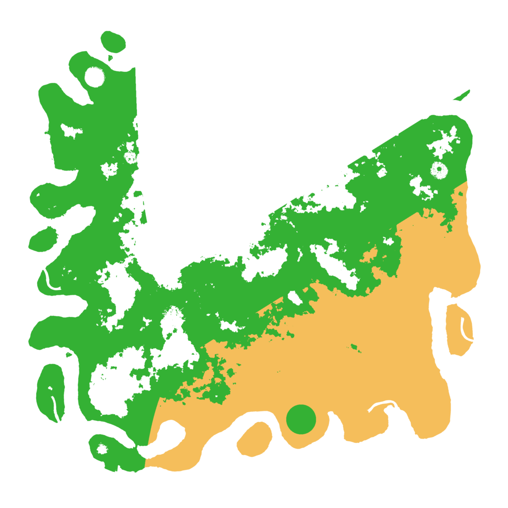 Biome Rust Map: Procedural Map, Size: 4500, Seed: 788161813