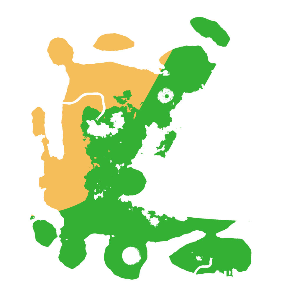 Biome Rust Map: Procedural Map, Size: 3000, Seed: 1869149759