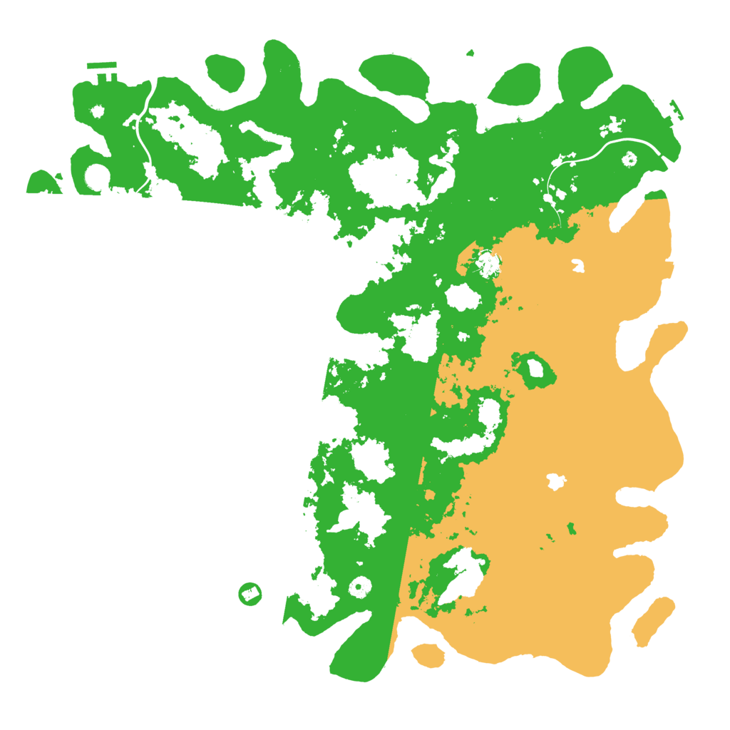 Biome Rust Map: Procedural Map, Size: 5000, Seed: 1927487887