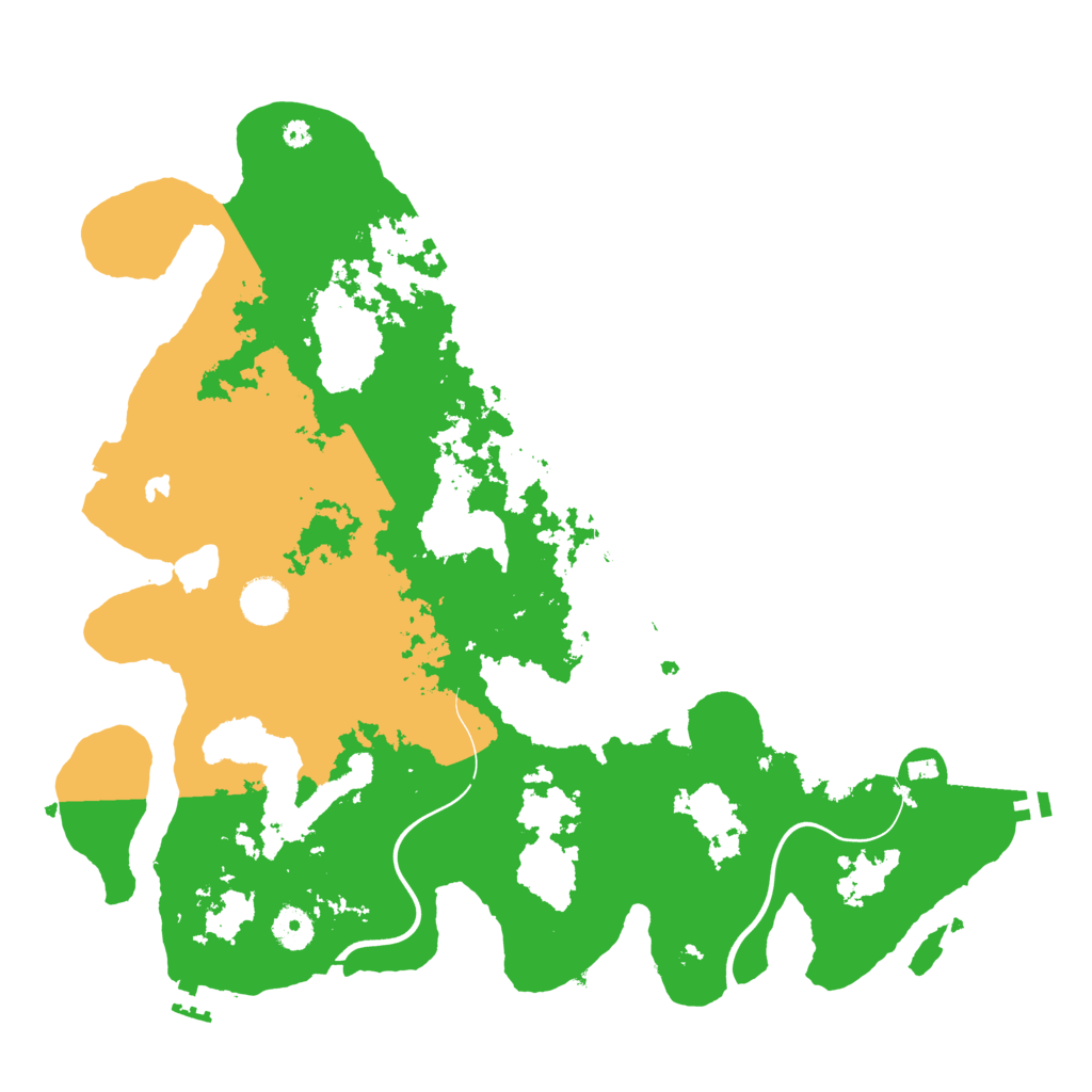 Biome Rust Map: Procedural Map, Size: 4000, Seed: 1931046387