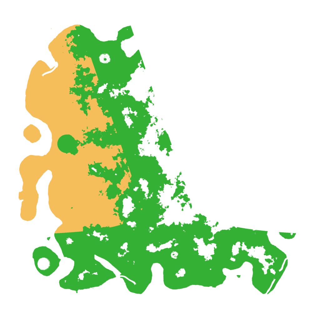 Biome Rust Map: Procedural Map, Size: 4600, Seed: 4491995