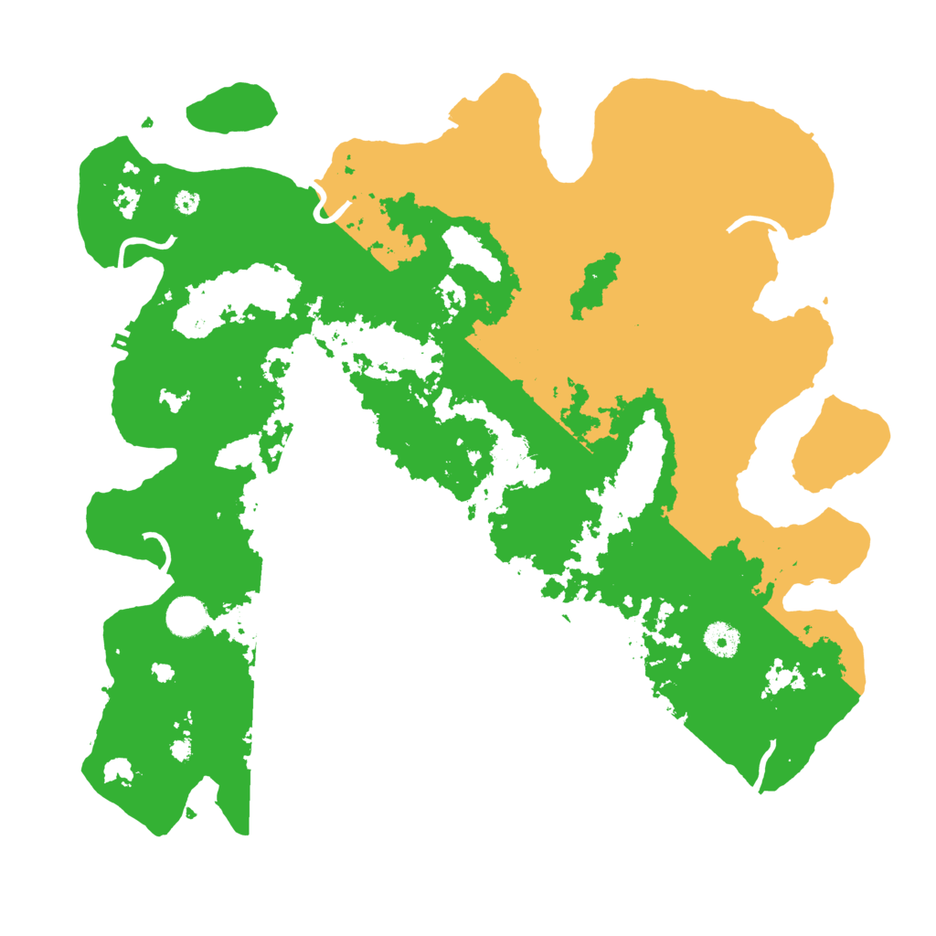 Biome Rust Map: Procedural Map, Size: 4000, Seed: 20184