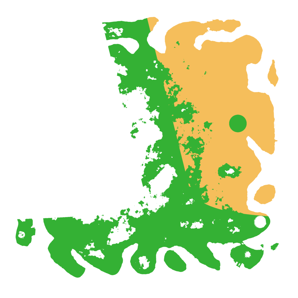 Biome Rust Map: Procedural Map, Size: 4500, Seed: 275132687