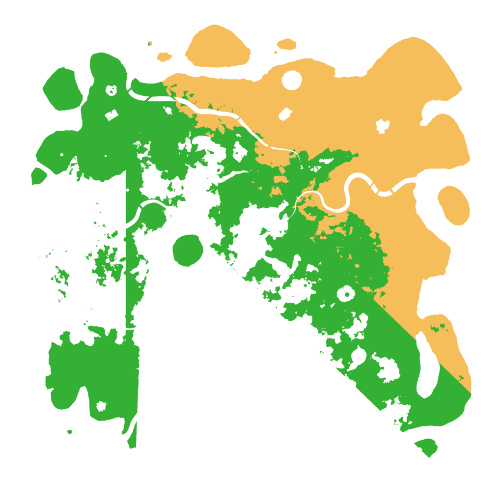 Biome Rust Map: Procedural Map, Size: 4500, Seed: 405805328