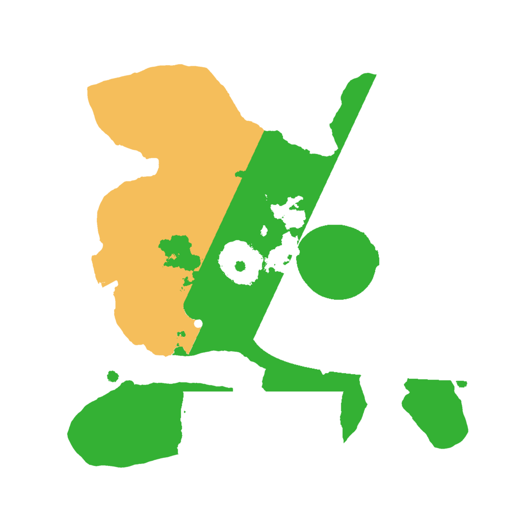 Biome Rust Map: Procedural Map, Size: 1850, Seed: 34312