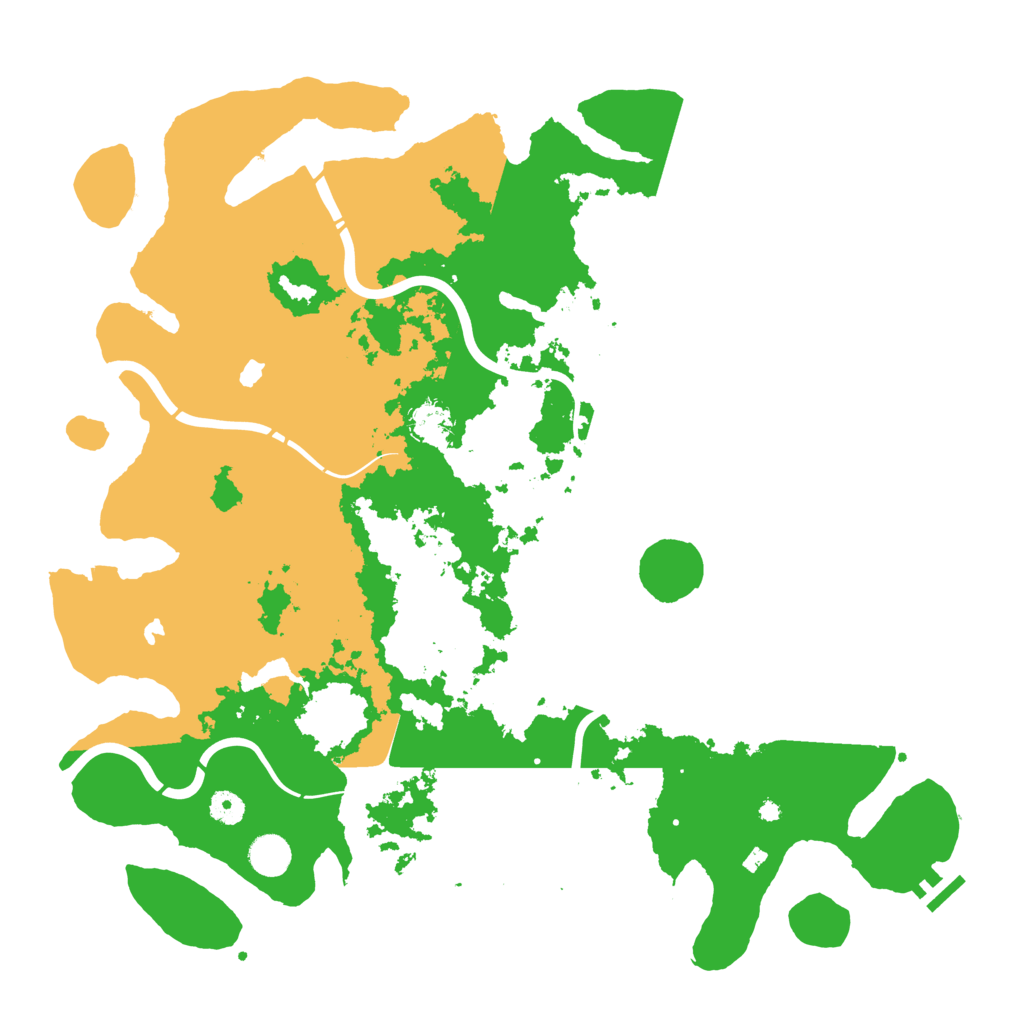 Biome Rust Map: Procedural Map, Size: 4500, Seed: 2049420656