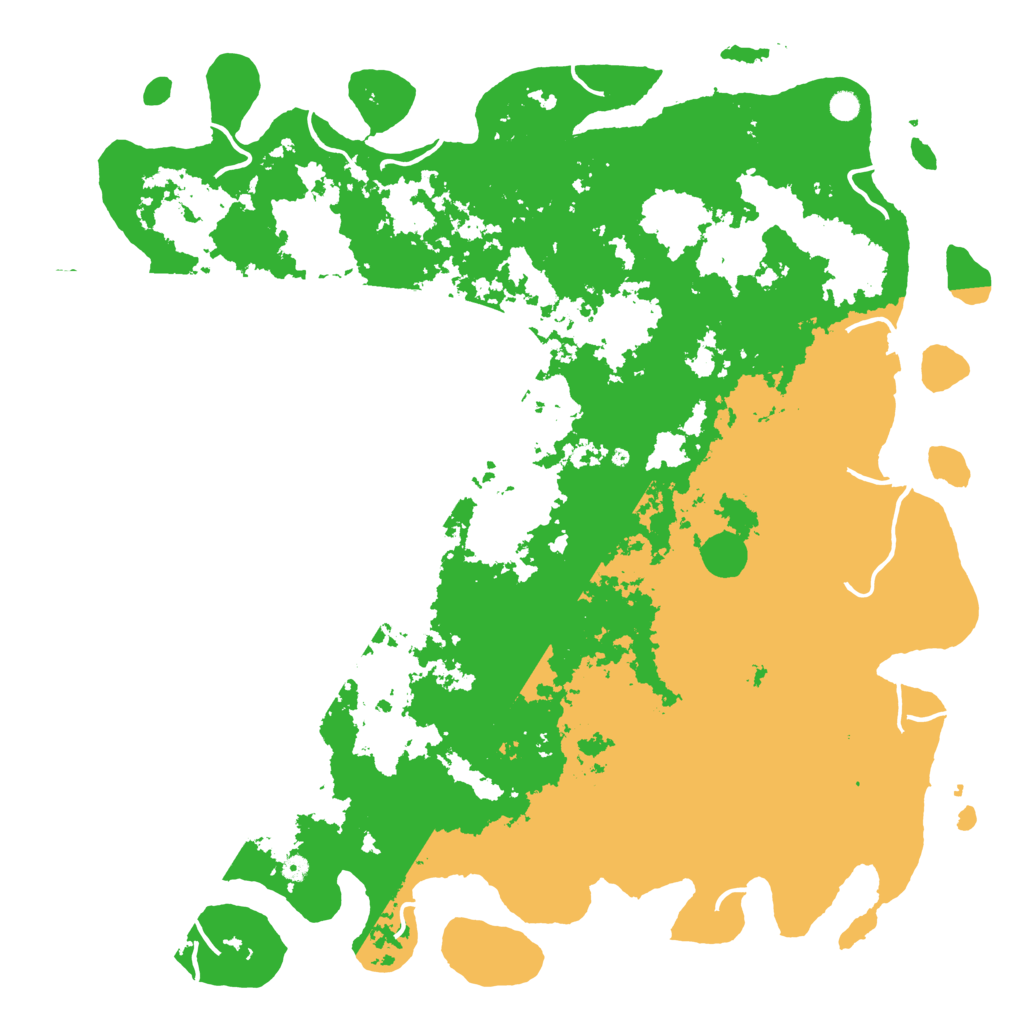 Biome Rust Map: Procedural Map, Size: 6000, Seed: 5845250