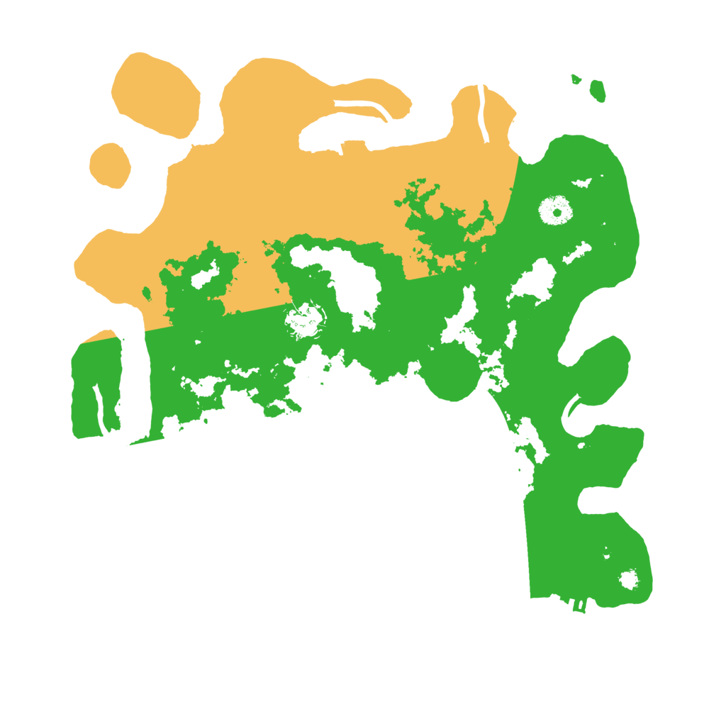 Biome Rust Map: Procedural Map, Size: 3500, Seed: 1519308292