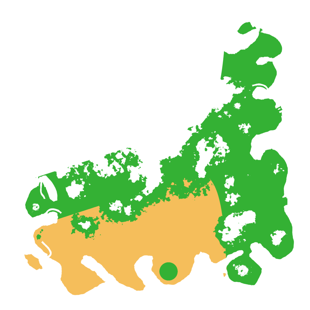Biome Rust Map: Procedural Map, Size: 4500, Seed: 920714172
