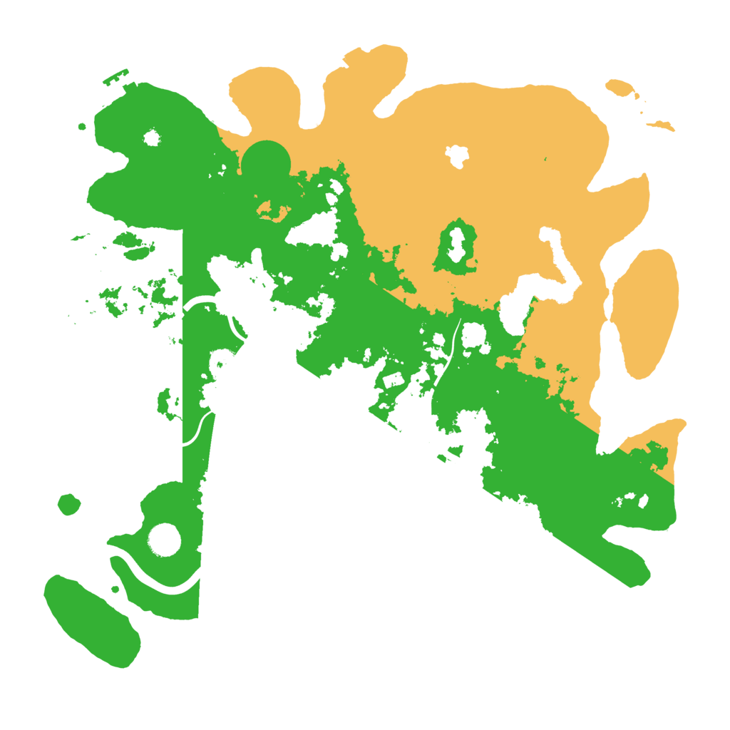 Biome Rust Map: Procedural Map, Size: 4000, Seed: 1284197870
