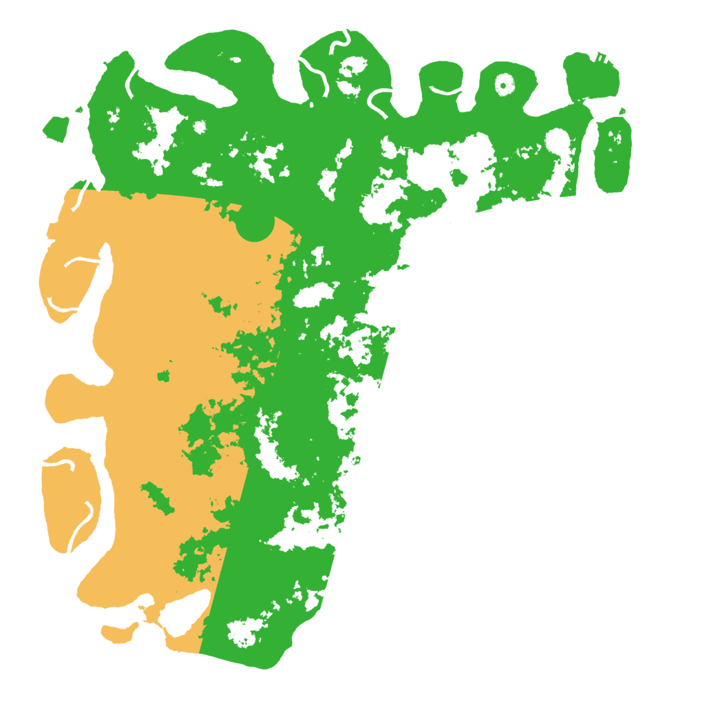 Biome Rust Map: Procedural Map, Size: 5000, Seed: 925101880