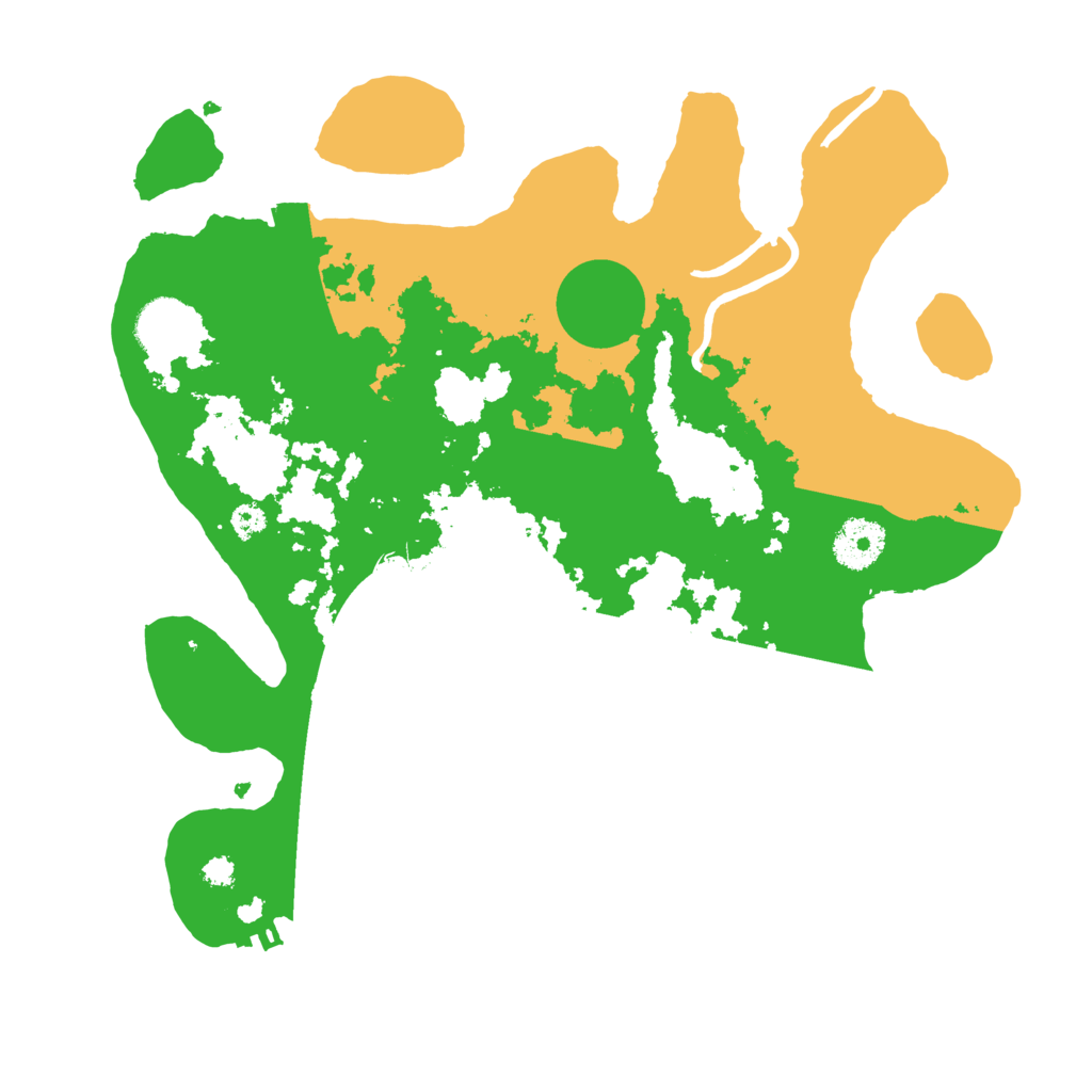 Biome Rust Map: Procedural Map, Size: 3250, Seed: 1000000000