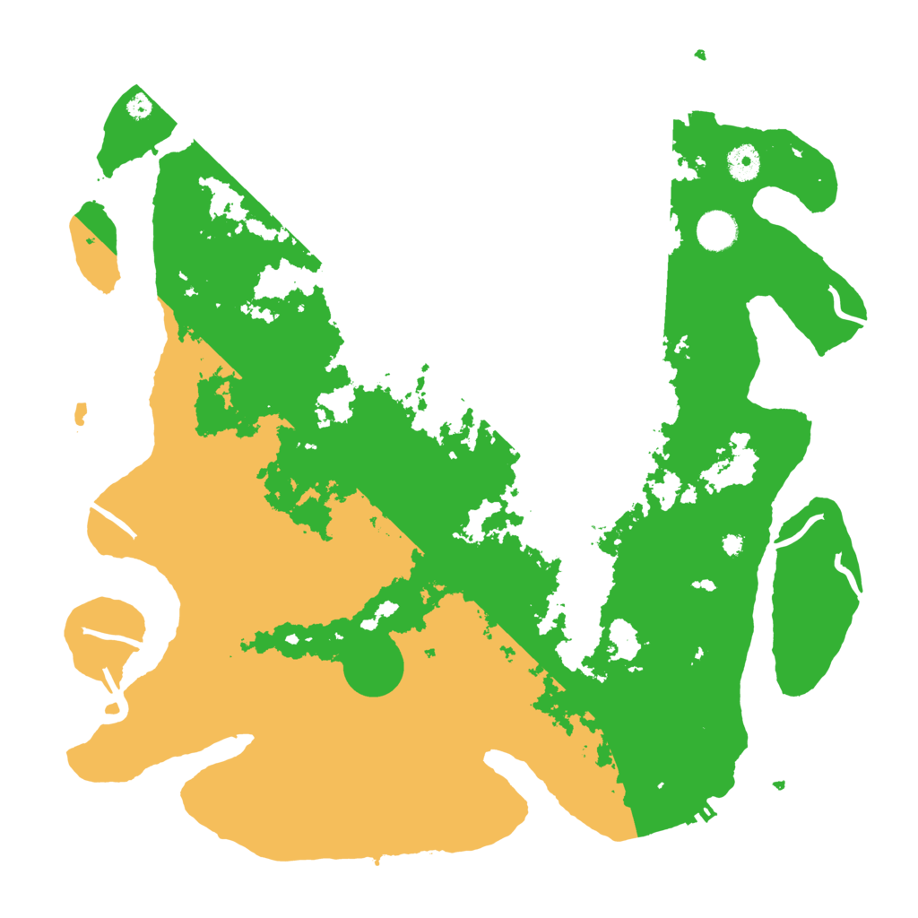 Biome Rust Map: Procedural Map, Size: 4000, Seed: 1294293298