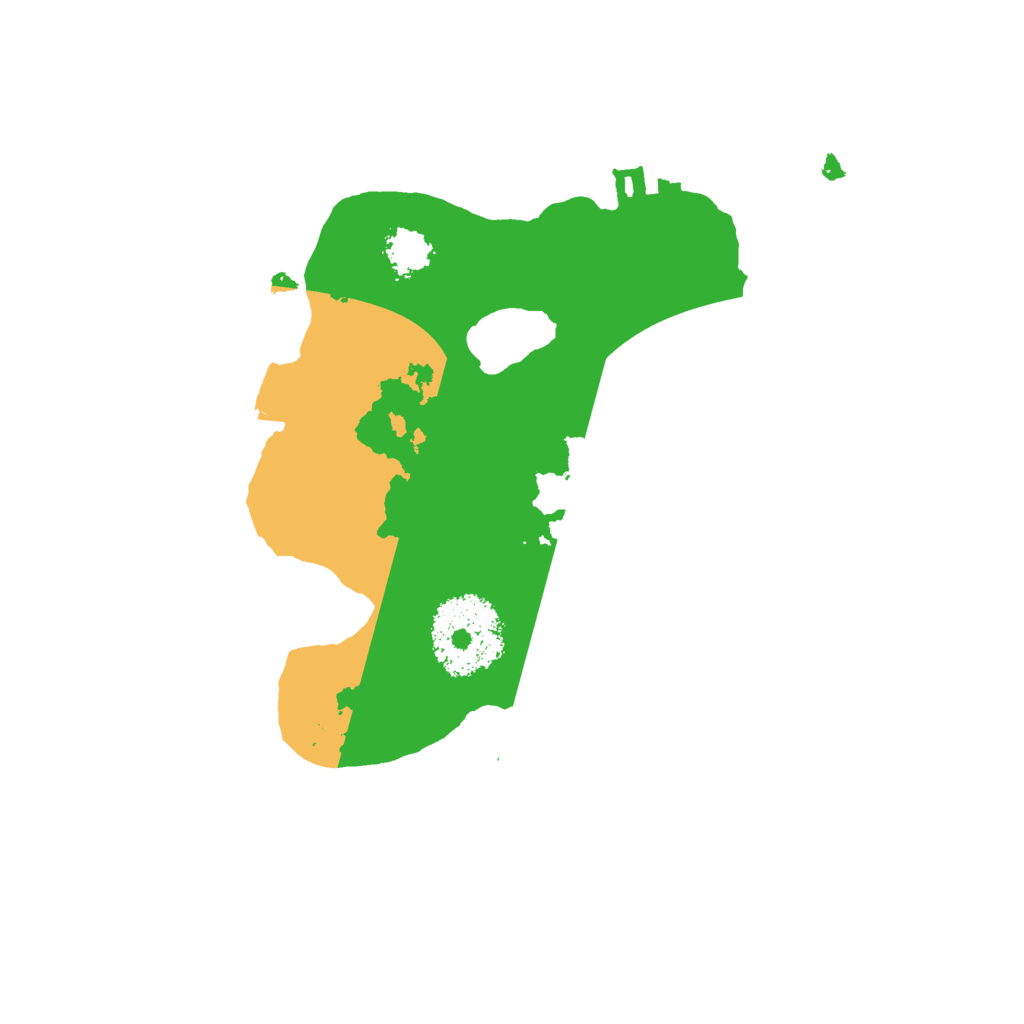 Biome Rust Map: Procedural Map, Size: 2050, Seed: 2143