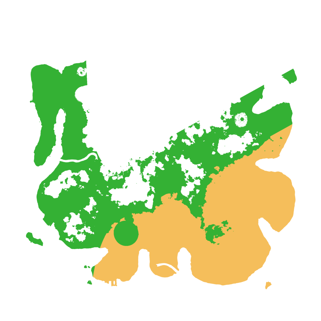 Biome Rust Map: Procedural Map, Size: 3500, Seed: 787267945
