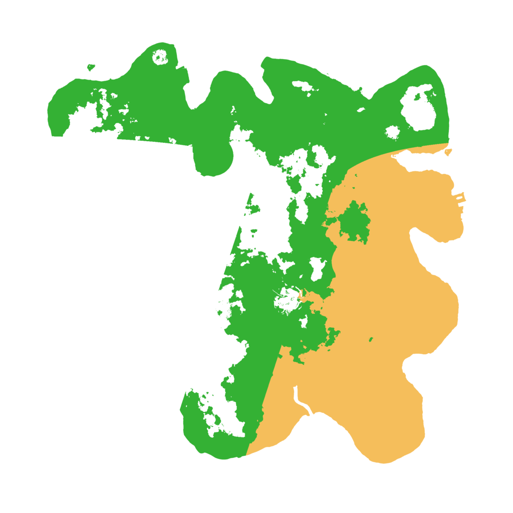 Biome Rust Map: Procedural Map, Size: 3400, Seed: 1285086653