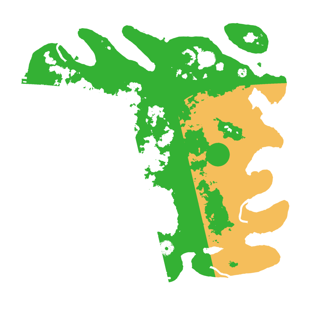Biome Rust Map: Procedural Map, Size: 3500, Seed: 4098