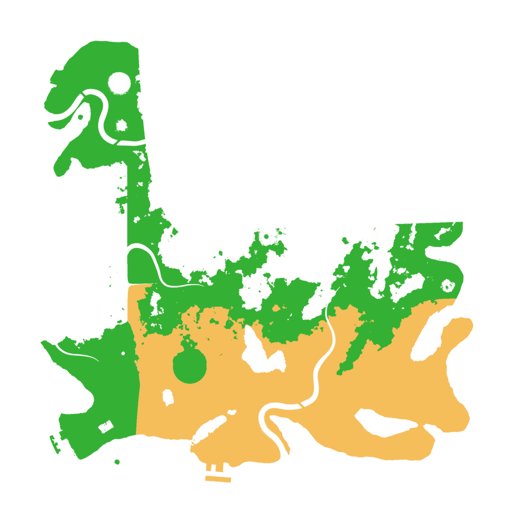 Biome Rust Map: Procedural Map, Size: 4000, Seed: 977365829