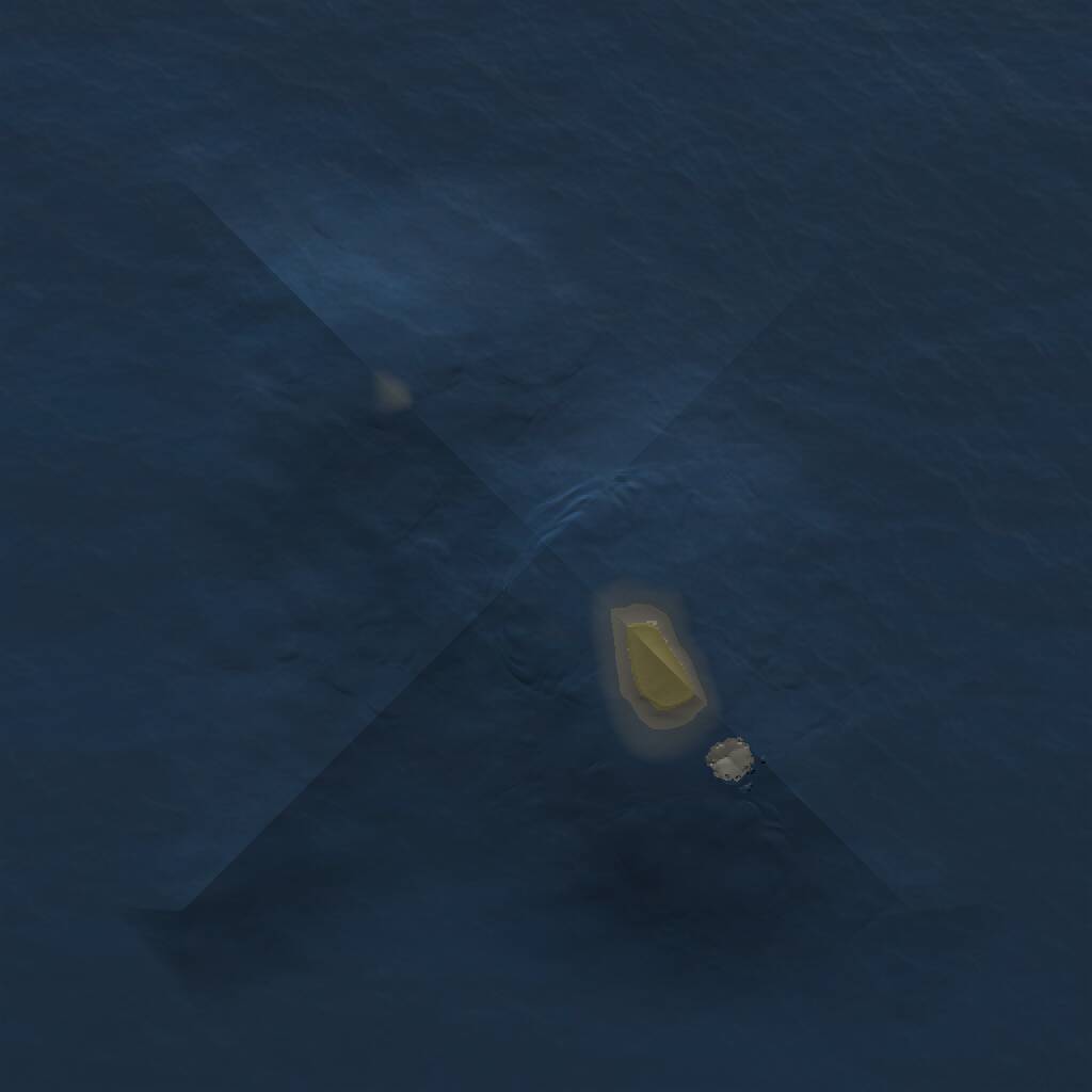 Rust Map: Procedural Map, Size: 1000, Seed: 521321, 1 Monuments