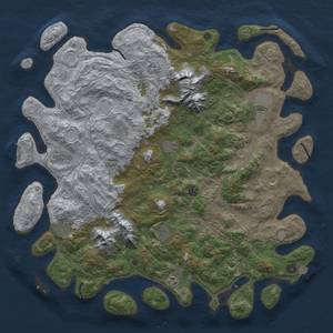 Thumbnail Rust Map: Procedural Map, Size: 5000, Seed: 913677472, 18 Monuments