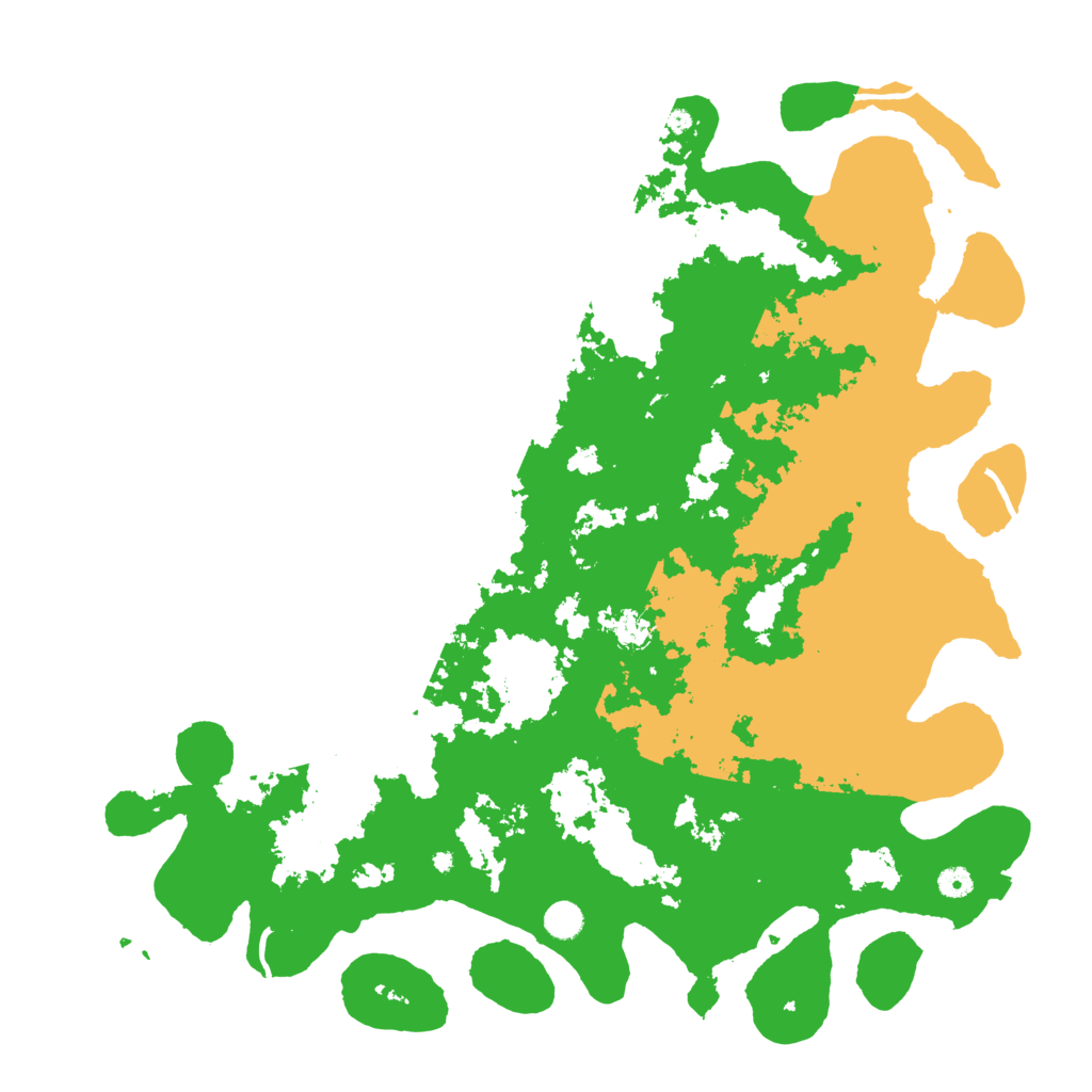 Biome Rust Map: Procedural Map, Size: 5000, Seed: 913677472