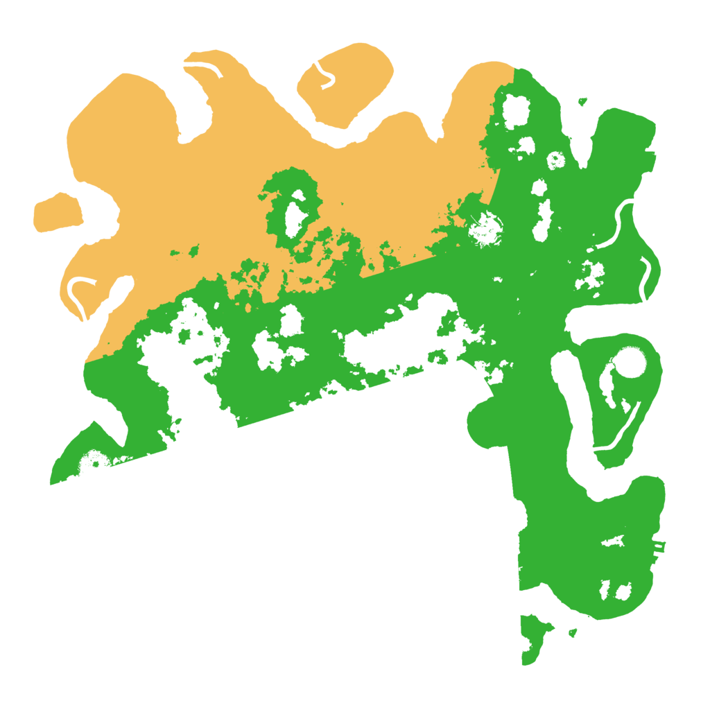 Biome Rust Map: Procedural Map, Size: 4000, Seed: 136016083