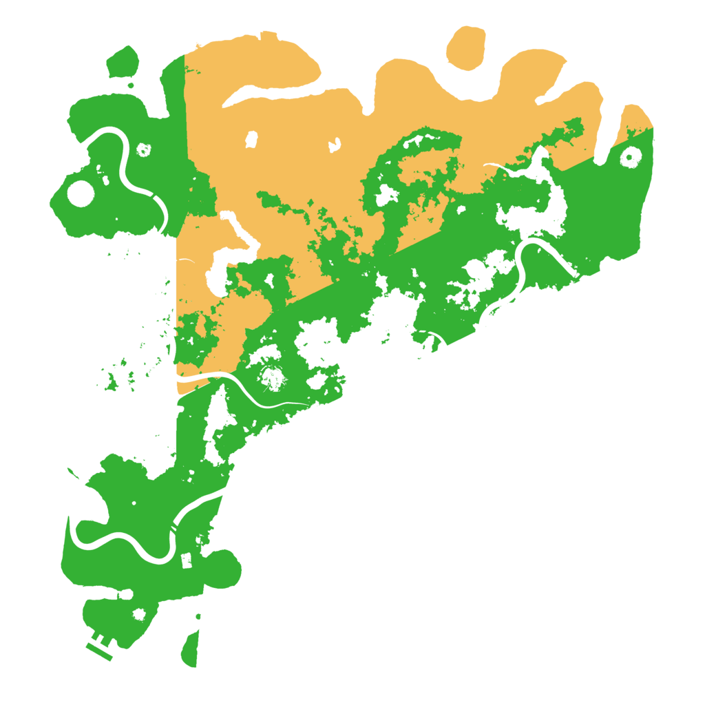 Biome Rust Map: Procedural Map, Size: 5000, Seed: 925681
