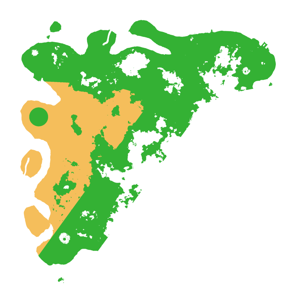 Biome Rust Map: Procedural Map, Size: 4250, Seed: 496074600