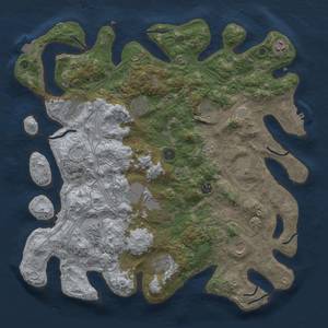 Thumbnail Rust Map: Procedural Map, Size: 4250, Seed: 20240307, 18 Monuments