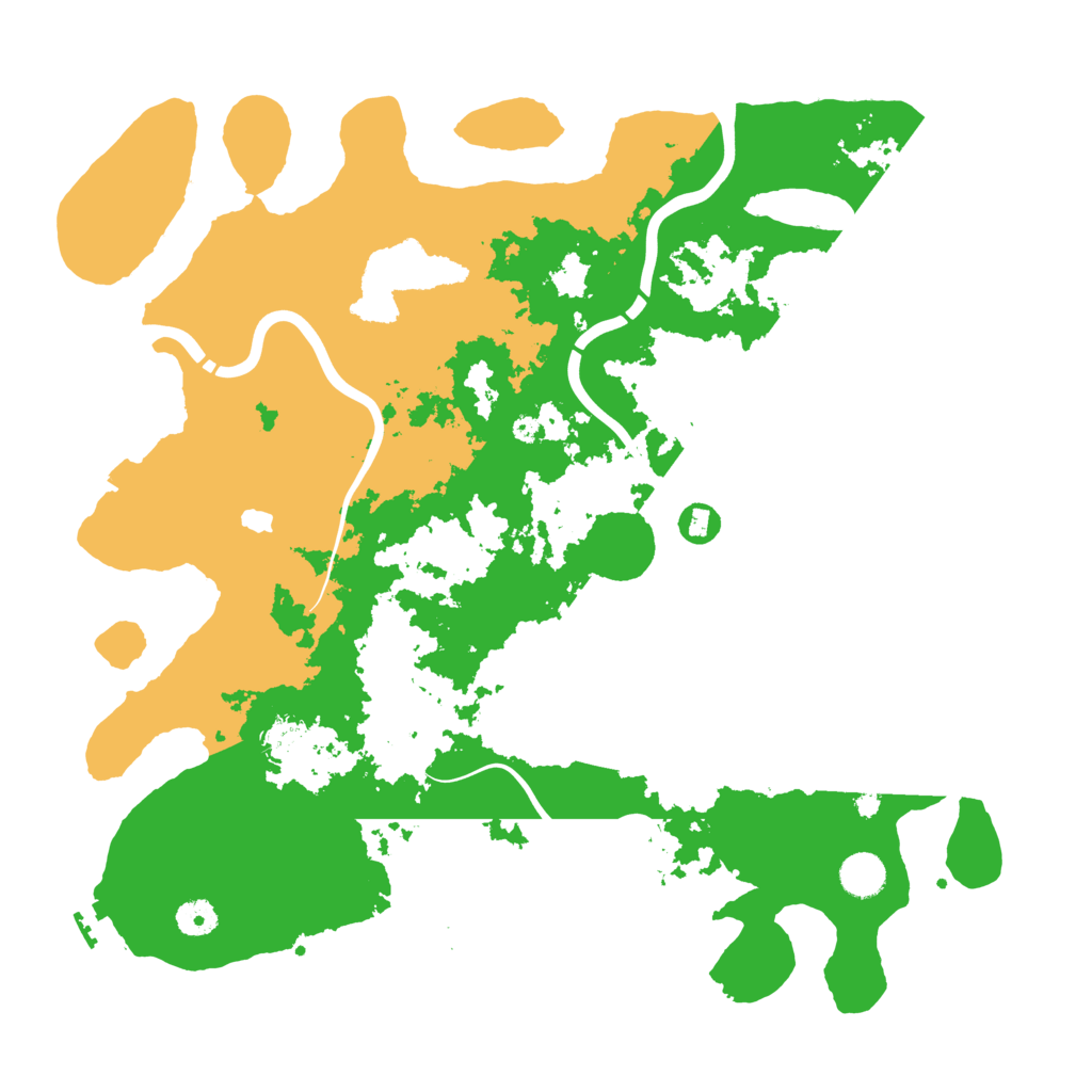 Biome Rust Map: Procedural Map, Size: 4250, Seed: 1396754560