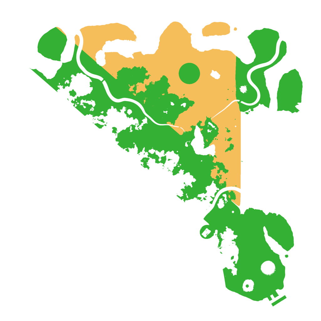 Biome Rust Map: Procedural Map, Size: 4000, Seed: 89733059