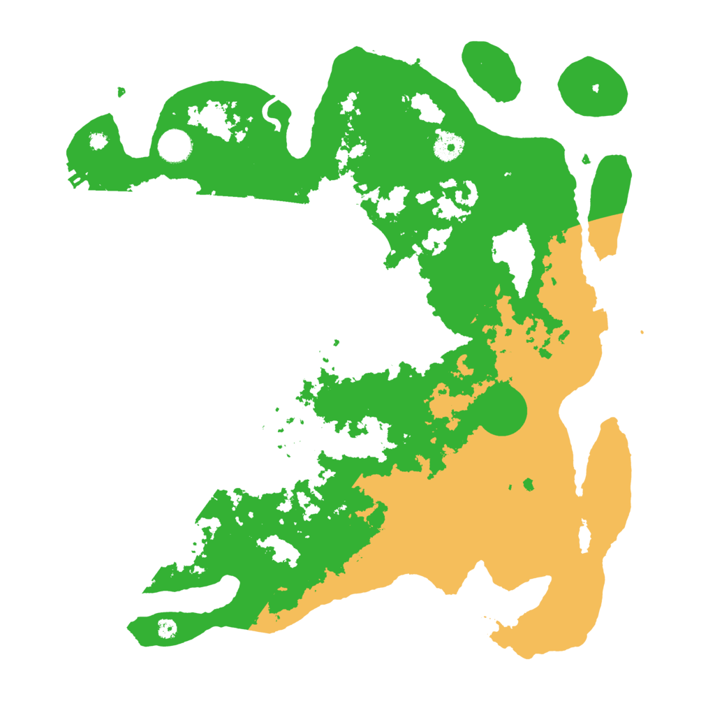 Biome Rust Map: Procedural Map, Size: 3750, Seed: 64191600