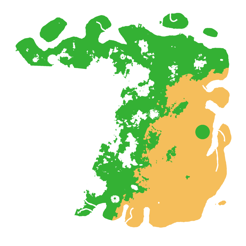 Biome Rust Map: Procedural Map, Size: 4500, Seed: 766568829