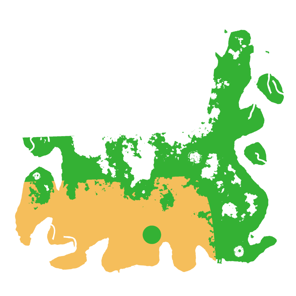 Biome Rust Map: Procedural Map, Size: 4250, Seed: 1238634339