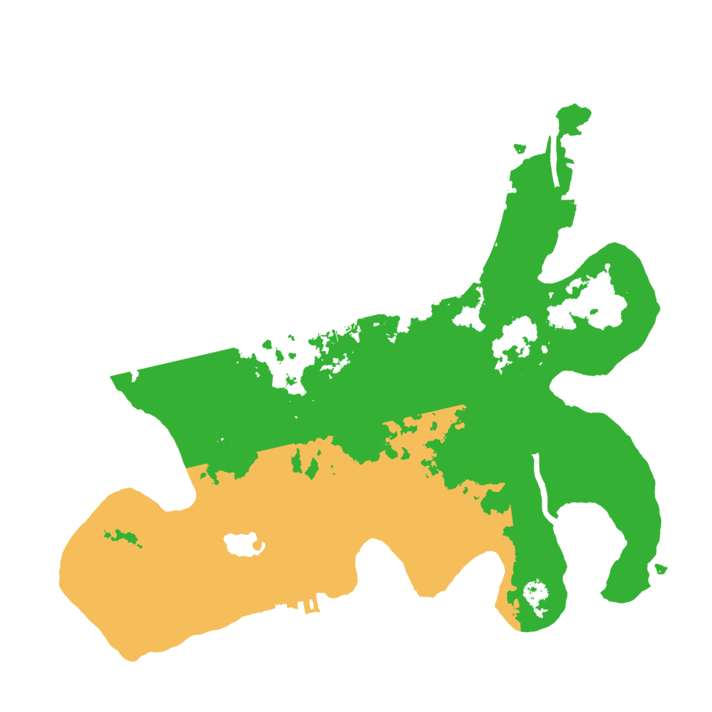 Biome Rust Map: Procedural Map, Size: 3000, Seed: 886992149