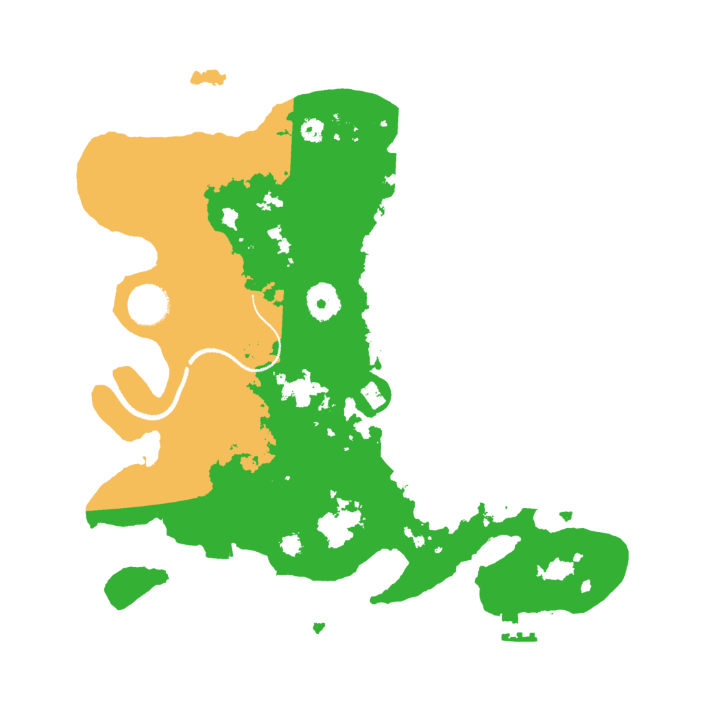 Biome Rust Map: Procedural Map, Size: 3000, Seed: 1996082525
