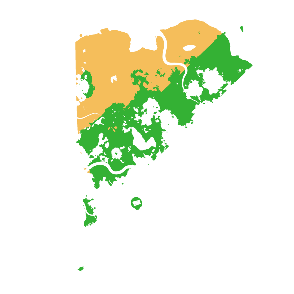 Biome Rust Map: Procedural Map, Size: 4250, Seed: 1636558933