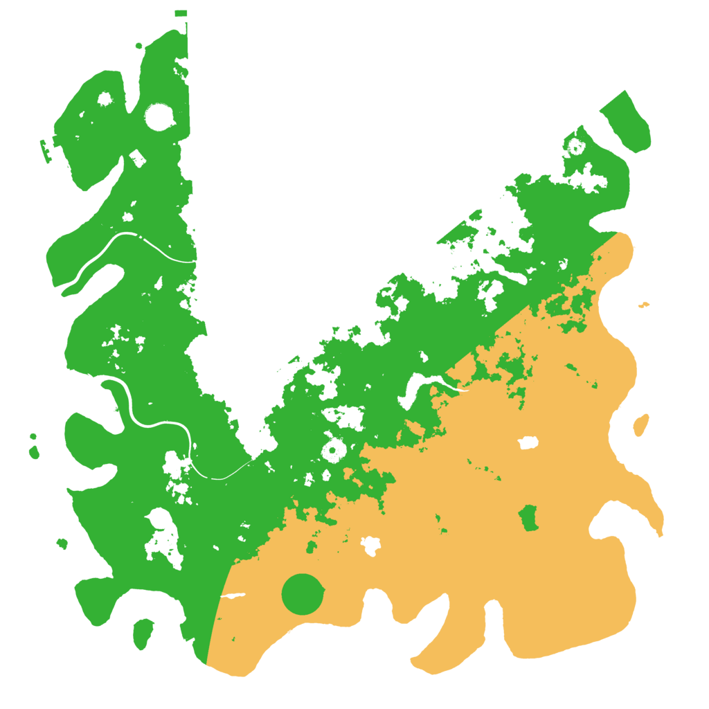 Biome Rust Map: Procedural Map, Size: 4500, Seed: 1664558478