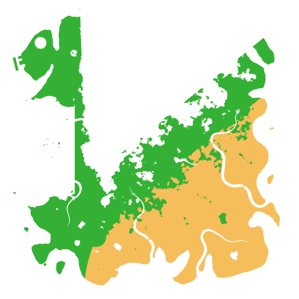 Biome Rust Map: Procedural Map, Size: 4500, Seed: 1664558478
