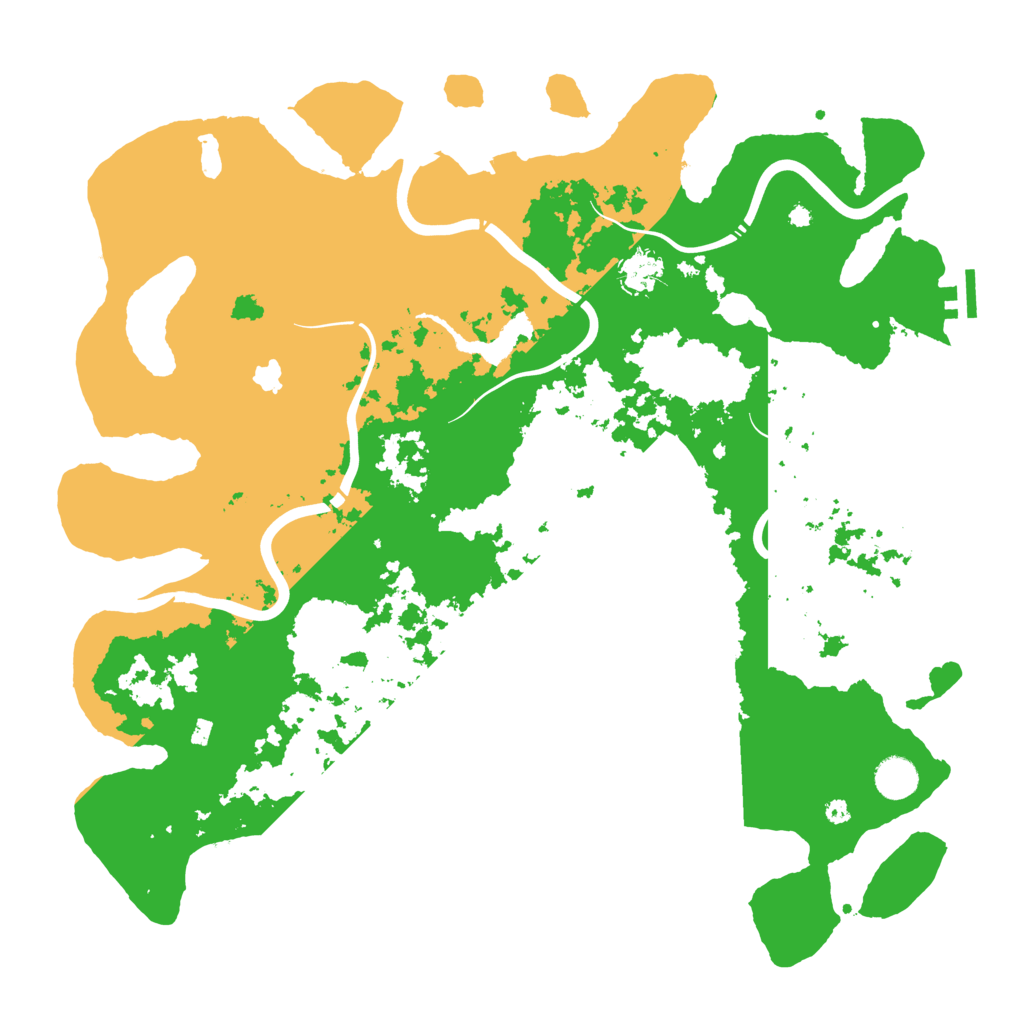 Biome Rust Map: Procedural Map, Size: 4250, Seed: 689047857