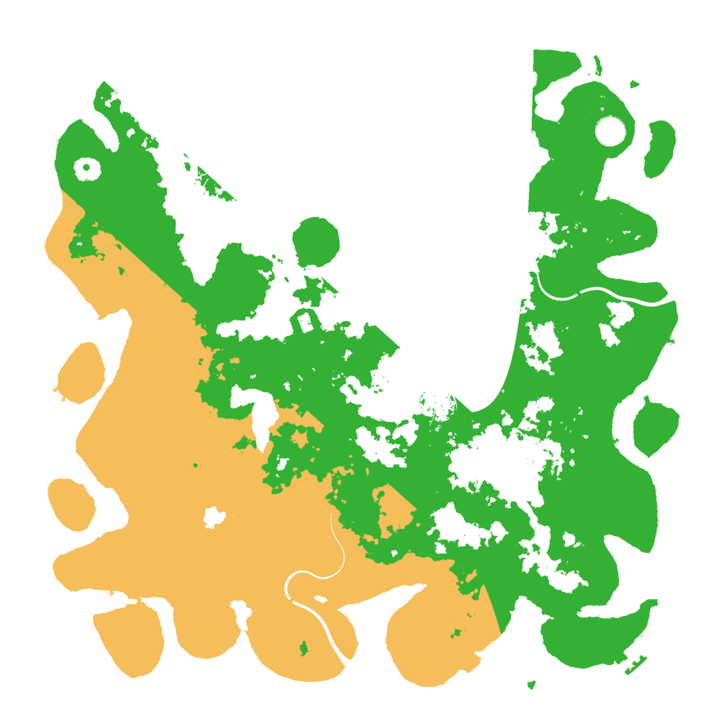 Biome Rust Map: Procedural Map, Size: 4250, Seed: 186523724