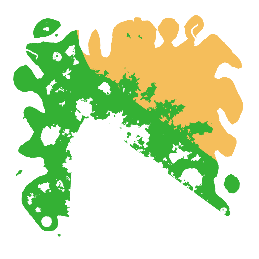 Biome Rust Map: Procedural Map, Size: 4300, Seed: 19337