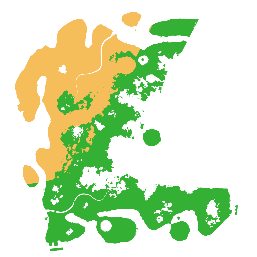 Biome Rust Map: Procedural Map, Size: 4000, Seed: 1667867114