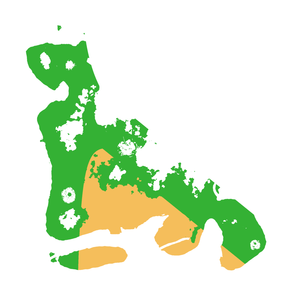 Biome Rust Map: Procedural Map, Size: 3000, Seed: 30063