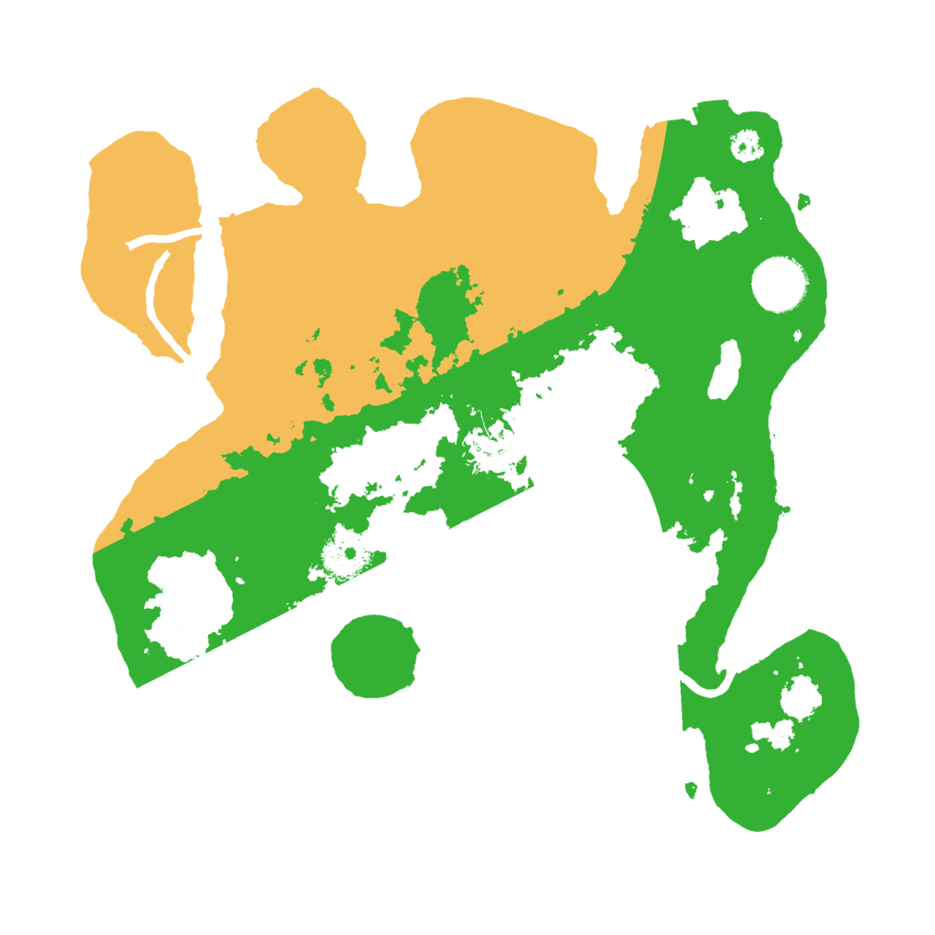 Biome Rust Map: Procedural Map, Size: 3000, Seed: 2738695